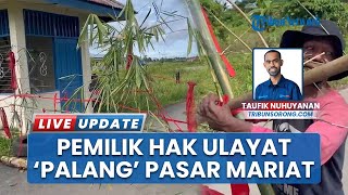 Akses ke Pasar Mariat Aimas Sorong Terhambat, Pemilik Hak Ulayat Palang Jalan Menuju Fasum
