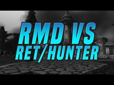 RMD vs Ret / Hunter - 6.2.3 3v3 Arena WoW Gameplay