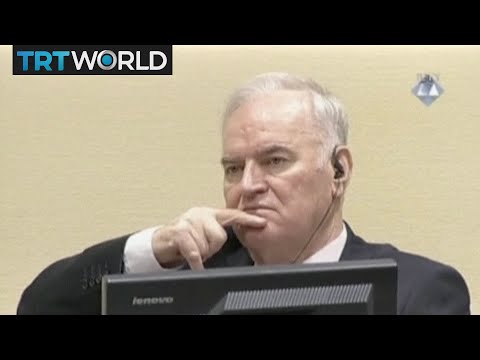 The moment Ratko Mladic was found guilty of genocide