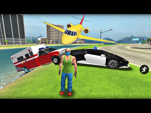 US Police Car and Ambulance Go To Town VI Simulator - Android Gameplay.