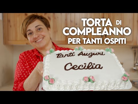 COME FARE UNA TORTA DI COMPLEANNO O DA CERIMONIA PER TANTI INVITATI - Fatto in Casa da Benedetta