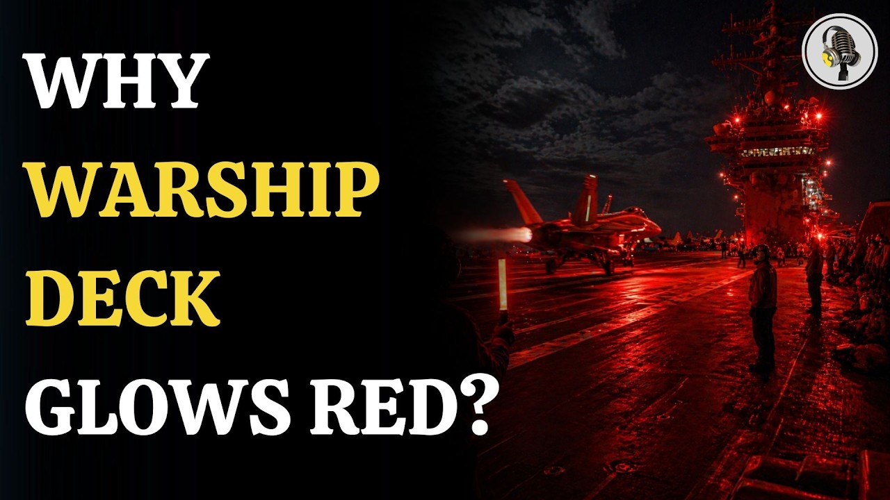 Why USS Abraham Lincoln Deck Turns Red At Night | WION Podcast