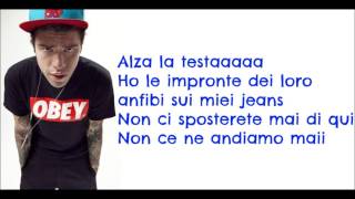 FEDEZ ft. J-Ax - Alza La Testa (Lyrics)