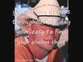 Kenny Chesney - when i close my eyes (lyrics)