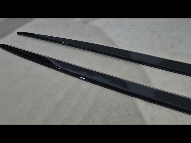 BMW 3 серія F30/F31 2012-2019 рр. Бокові пороги DPT V-2 (під M-Sport пороги, чорний глянець) Video 1