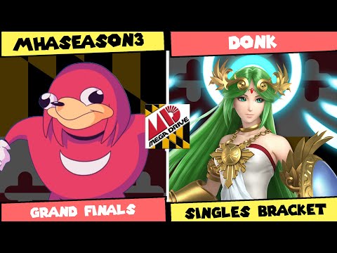 Mega Drive #62: MHASeaosn3 (Knuckles, Byleth) Vs Donk (Palutena) GRAND FINALS SSBU