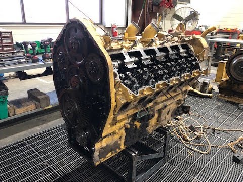 Caterpillar C27 Engine Tear-Down Walk-Around