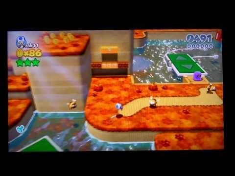 [Super Mario 3D World] World 3-7 Switchboard Falls Speedrun in 98 seconds