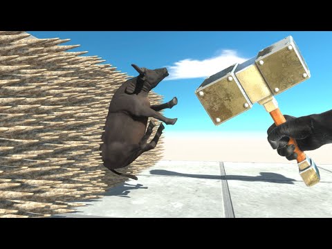 EPIC HAMMER PUNCH ► Animal Revolt Battle Simulator