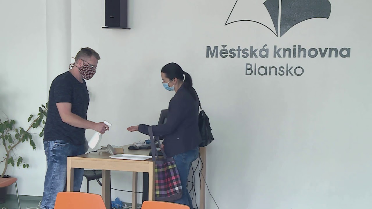 náhled z videa Knihovna znovu otevřena pro veřejnost