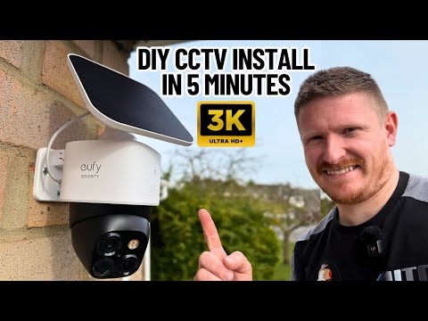 How to Install 3K CCTV - No Wires , No Stress, Easy Install