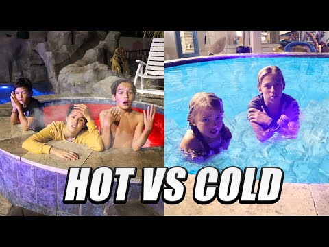 Hot vs Cold pool Team Challenge!