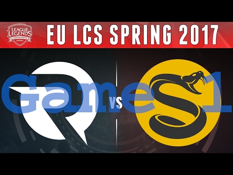 Highlights: EU LCS Spring 2017 - OG vs SPY Game 1