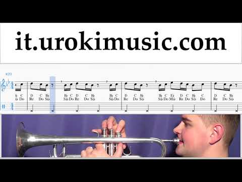 Corso di Tromba Drake - In My Feelings Kiki Do you love me Tablature Tab um-ih276