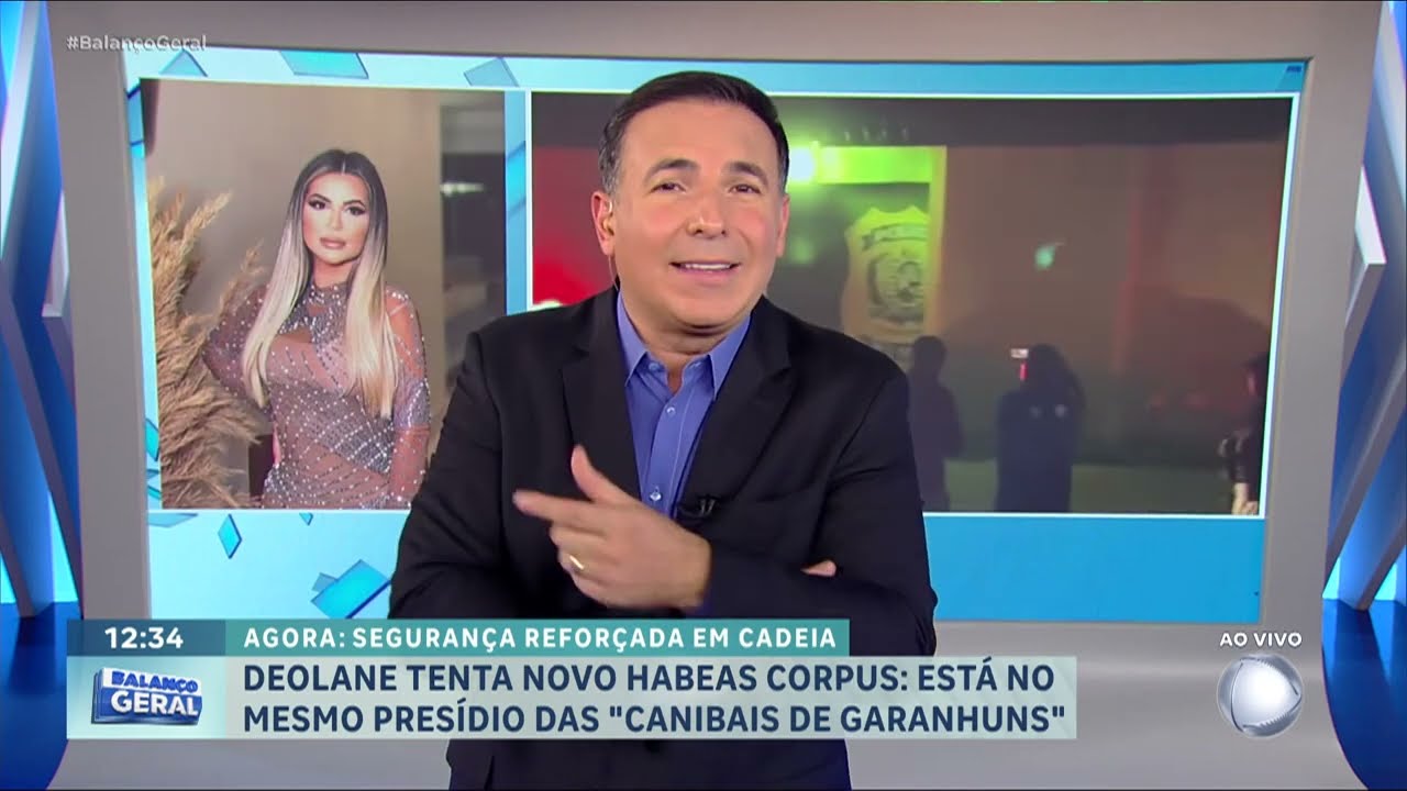 Segurança reforçada na cadeia onde Deolane esta presa após possível ataque de facção | Balanço Geral