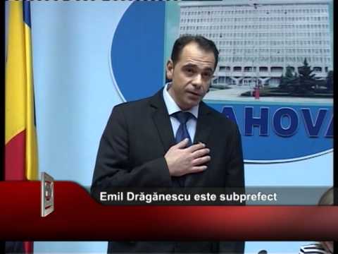 Emil Drăgănescu este subprefect