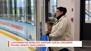Lloydminster Bobcats support local children facing health challenges | Rogers tv