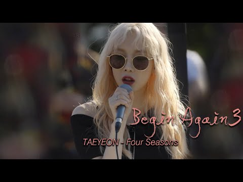 [4K] Girls generation Taeyeon - Four Seasons
