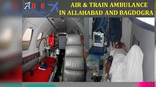 Get Full Advanced Air & Train Ambulance in Allahabad by Angel