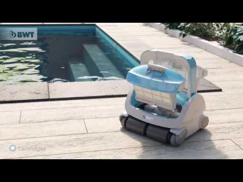 BWT White Robot Pool Cleaners video by Mak Pools