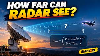 How Far Can Radar See? | Radar Range Equation Explained | 5Mins2RF