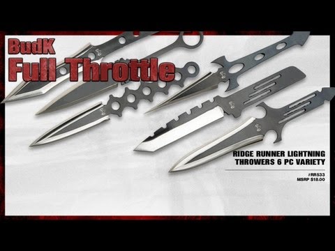 6 Pc Throwing Knives Variety