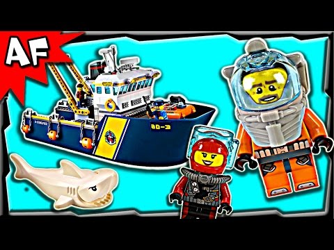 Vidéo LEGO City 60095 : Le bateau d'exploration