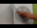 The mandala by jim gogarty adult coloring book review flip through