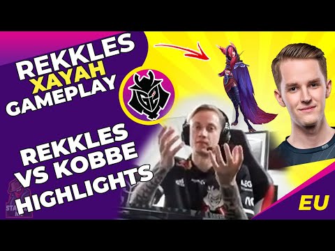 G2 Rekkles Plays Xayah vs MSF Kobbe Aphelios ⚔ EU Challenger Replay Highlights | Patch 11.15