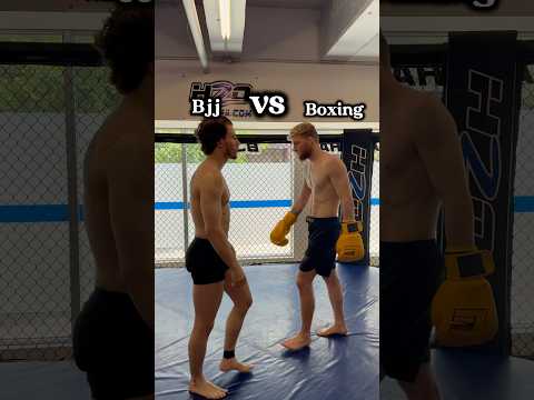 BJJ vs Boxing- Who takes it? #mma #bjj #boxing #jiujitsu