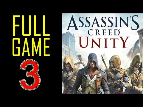Assassin's Creed Unity Walkthrough part 3 PS4 Gameplay lets play playthrough - No Commentary