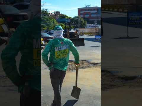 La alcaldía de Mariño, en Nueva Esparta, continúa con su plan de recuperación vial