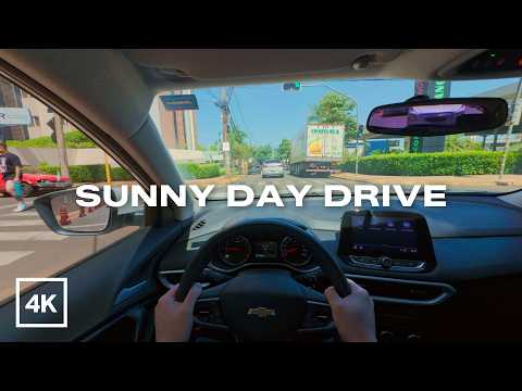 Thumbnail for Relaxing POV Driving: Sunny Morning City Drive [4K ASMR] | Chevrolet Tracker by Chevrolet, SEAT, ZiL, Chevrolet Tracker