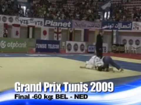JUDO 2009 Grand Prix Tunis: Damien Bomboir (BEL) - Jeroen Mooren (NED)