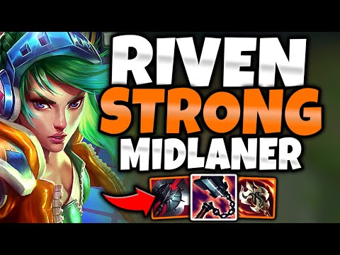 RIVEN MID IS VERY STRONG IN SEASON 12 (THIS IS AMAZING) - S12 RIVEN GAMEPLAY (Season 12 Riven Guide)