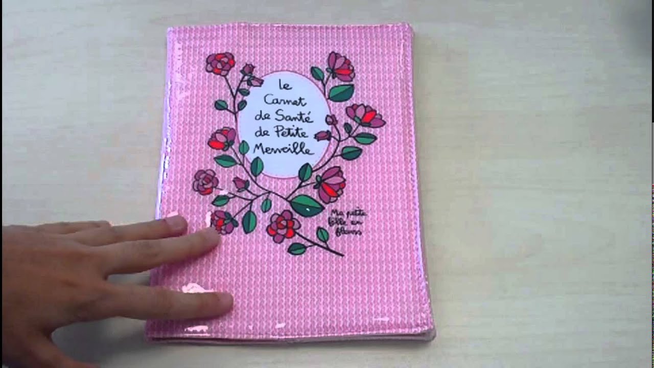 Protège carnet de santé fille DLP