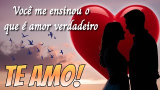 Vídeo Romântico ❤️ Você me ensinou o que é amor verdadeiro 😍🥰💞💞💞❤️❤️❤️❤️❤️❤️❤️❤️❤️