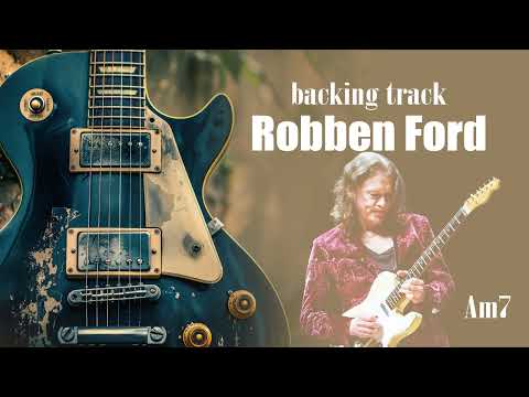 Robben Ford Style Backing Track  Am7