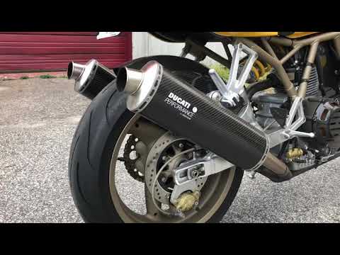 1999 DUCATI 900SS exhaust note