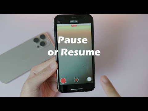 How to Pause or Resume Video Record in iOS 18