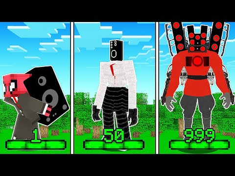 TITAN SPEAKERMAN'ın GELİŞİMİ - Minecraft