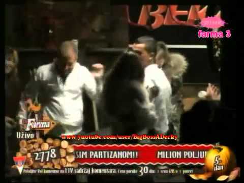 Farma Srbija 3 / 17.09 Poljubac Bakija i Baneta u usta.