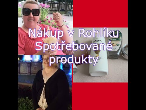 Nákup z Rohlíku,spotřebované produkty tento týden.