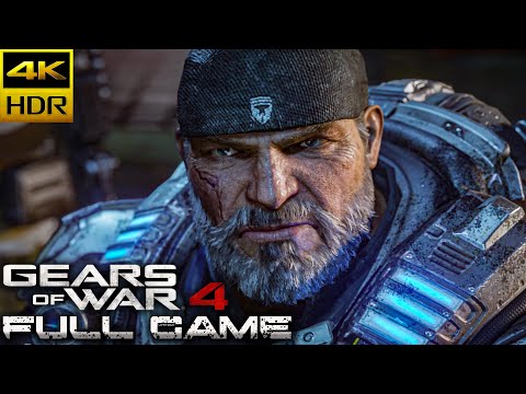 Gears of War 4｜Full Game Playthrough｜4K HDR