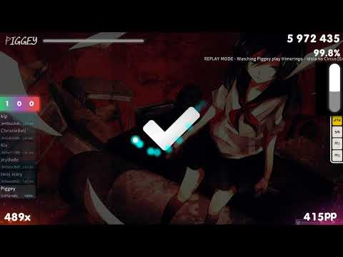 Piggey | Himeringo - Idola no Circus [Expert] 1st +HDDT FC 99.6% {#1 554pp} - osu!