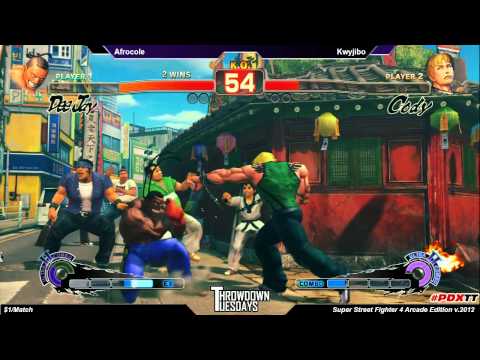 PDXTT #108 - AE2012 $1 Match - Afrocole VS Kwyjibo