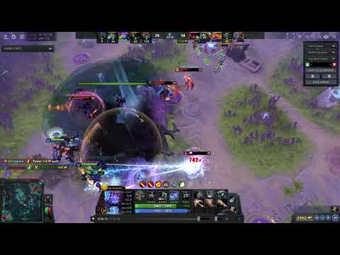 TOPSON TRUE BROTHER - I did the base defense with arc warden thing that topson did