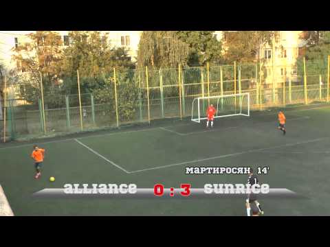 Лучшие моменты матча Alliance - FC Sunrise