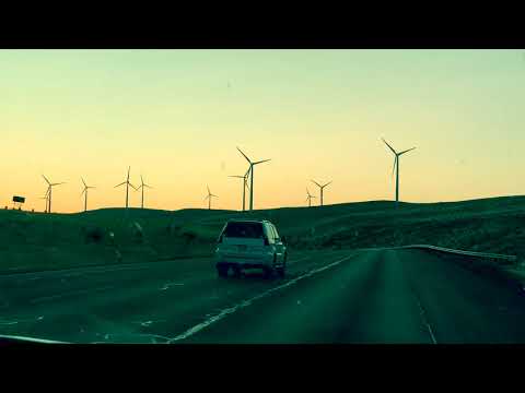 There are some very cool and unique things to see along I-90! A couple of images of The Gorge at Vantage, and the Wind Farm between Vantage and Ellensburg, on our way to Whispering Pines...