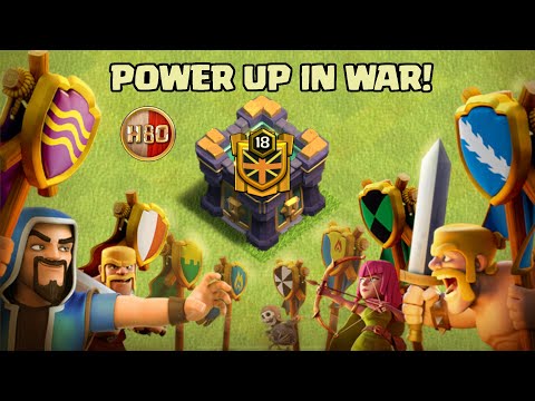 Power Up in War - Clash of Clans